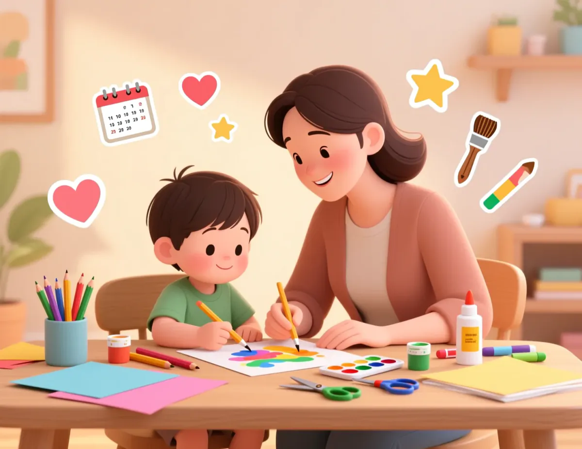Kreativität bei Kindern begleiten | Krixelino